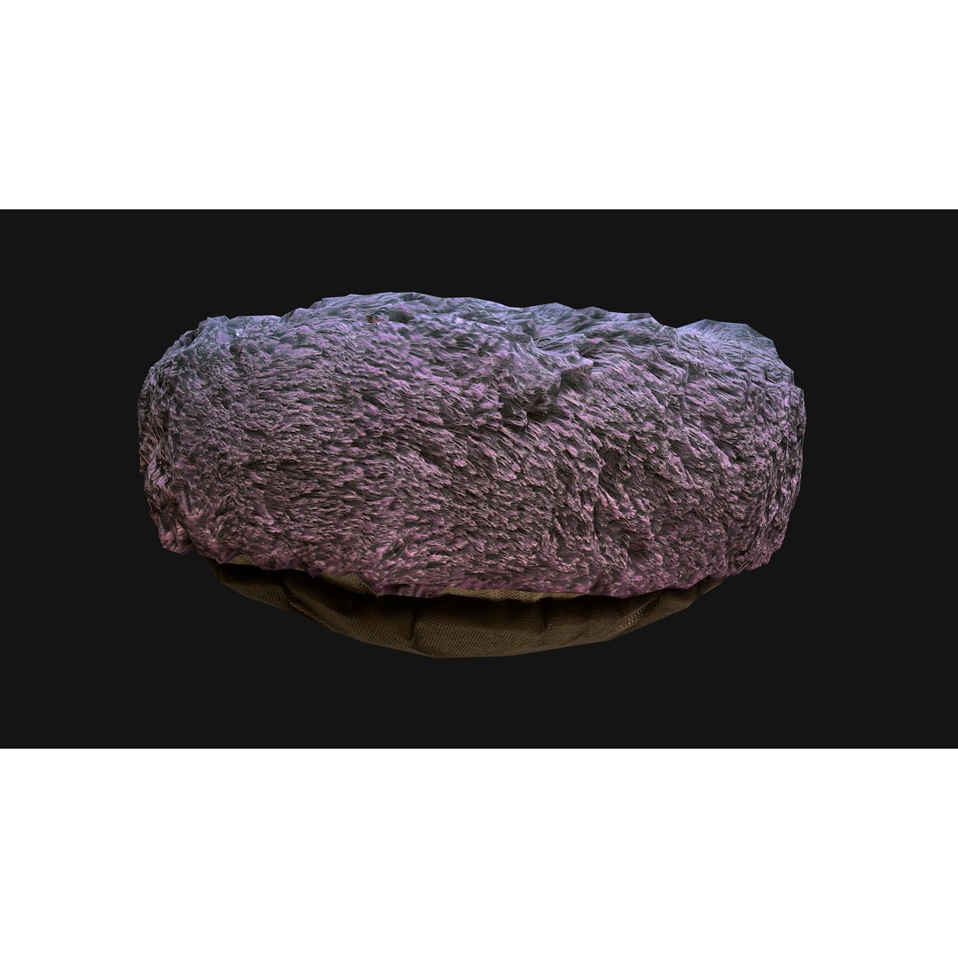 Pet Bed 3D Model – Low Poly Game Asset, PBR Textures, FBX - View 34