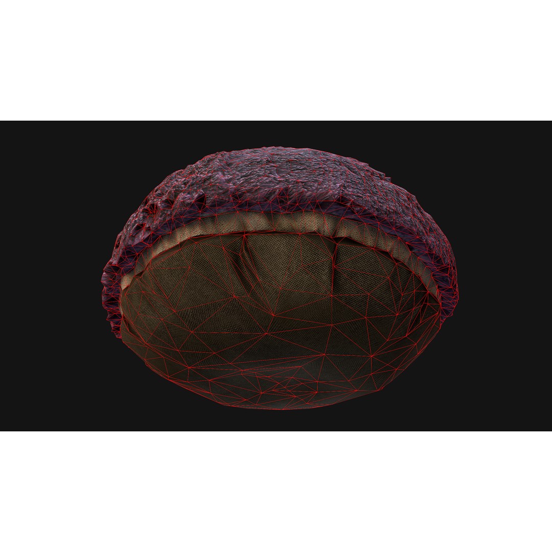 Pet Bed 3D Model – Low Poly Game Asset, PBR Textures, FBX - View 36