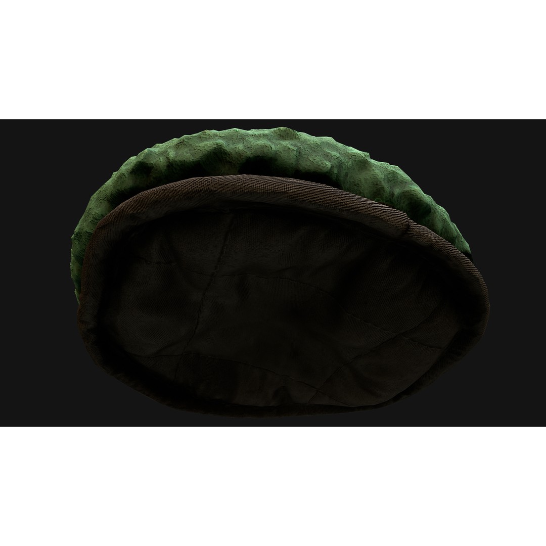 Pet Bed 3D Model – Low Poly Game Asset, PBR Textures, FBX - View 45