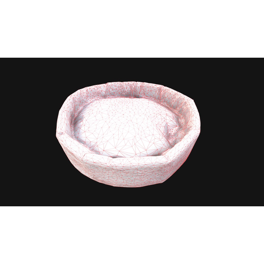 Pet Bed 3D Model – Low Poly Game Asset, PBR Textures, FBX - View 57