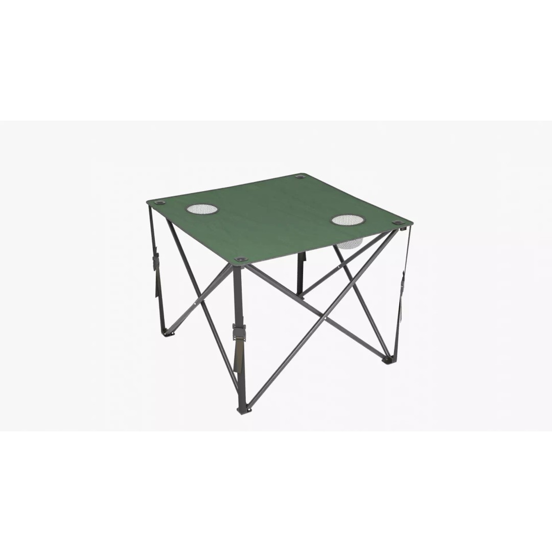 Camping Table 3D Model – Low Poly Outdoor Furniture, FBX, OBJ - View 2