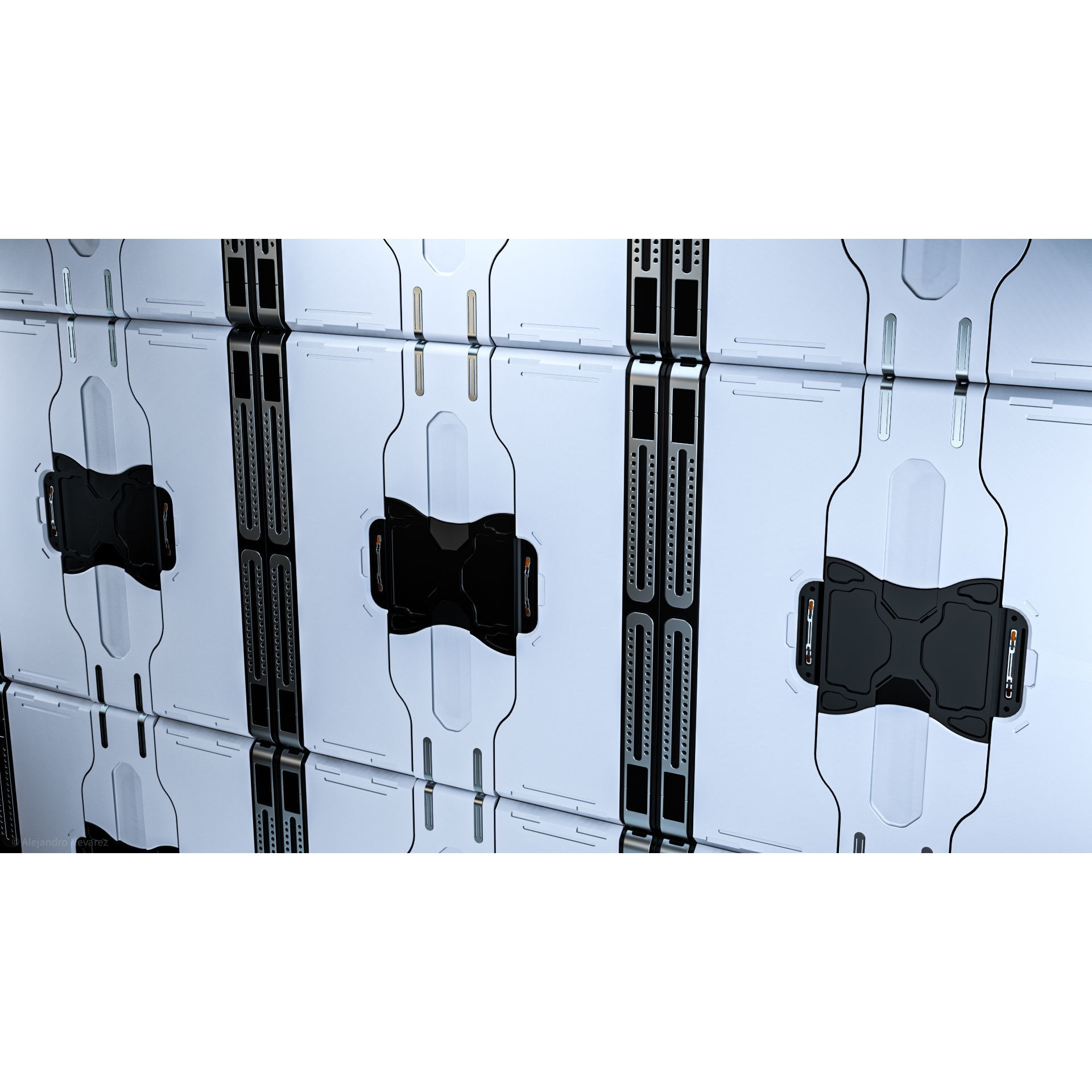 26 Sci-Fi Interior Asset Pack - Game-Ready 3D Model - View 15