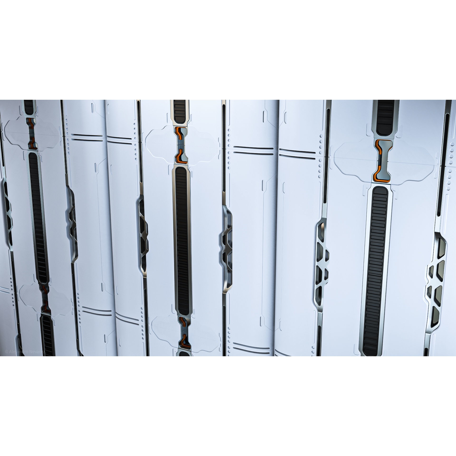 26 Sci-Fi Interior Asset Pack - Game-Ready 3D Model - View 16