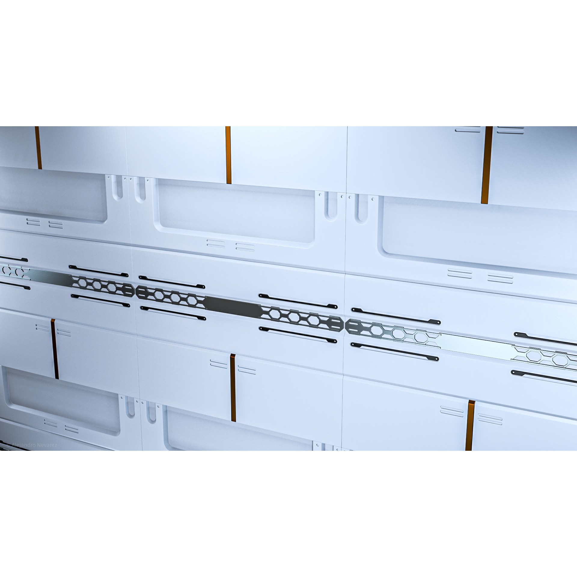 26 Sci-Fi Interior Asset Pack - Game-Ready 3D Model - View 22