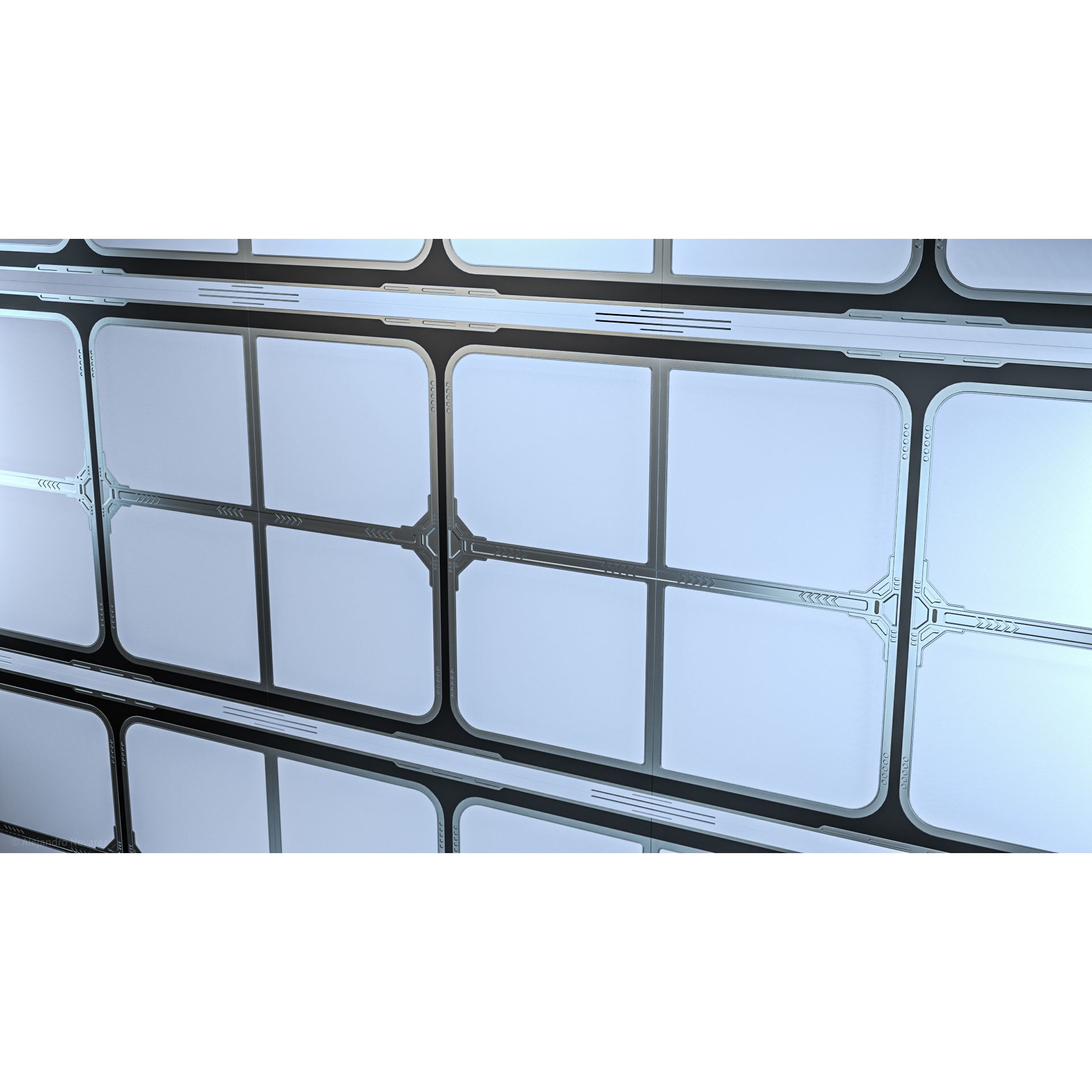 26 Sci-Fi Interior Asset Pack - Game-Ready 3D Model - View 23