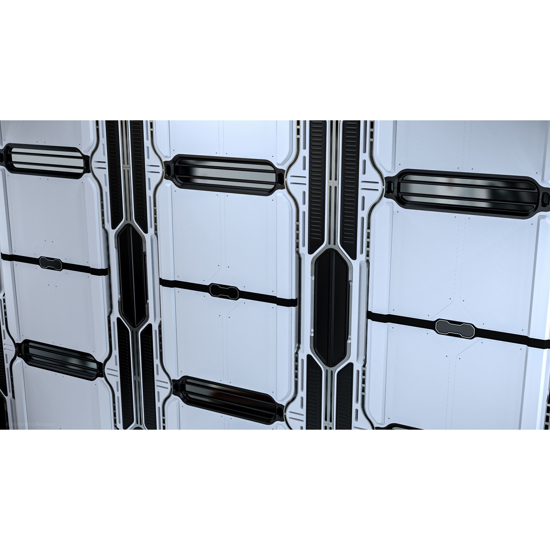 26 Sci-Fi Interior Asset Pack - Game-Ready 3D Model - View 8