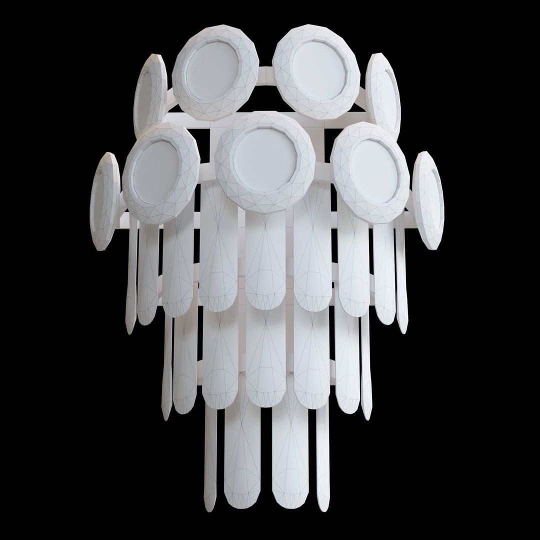 Wertmark Claudia 3D Model – Modern Lamp with PBR Textures, FBX