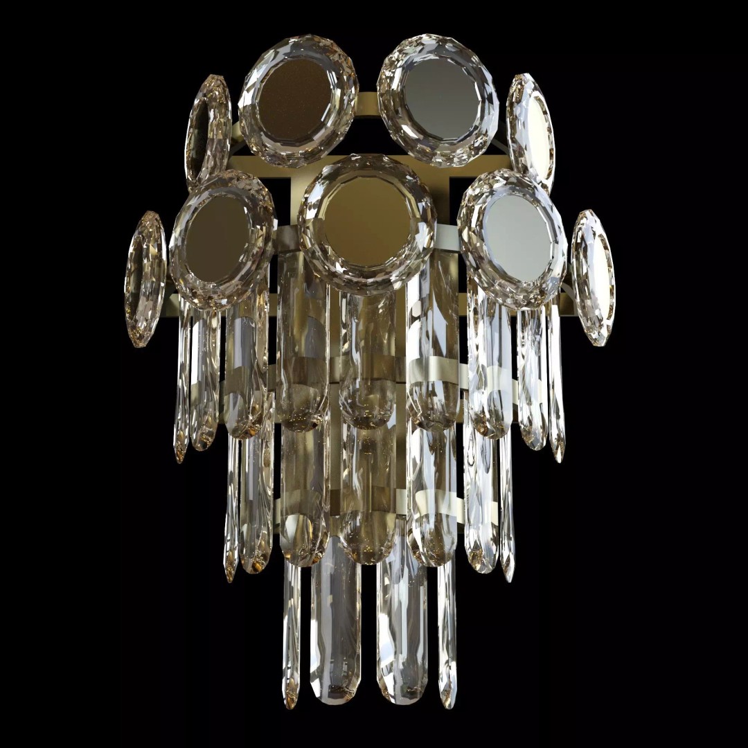 Wertmark Claudia 3D Model – Modern Lamp with PBR Textures, FBX - View 2