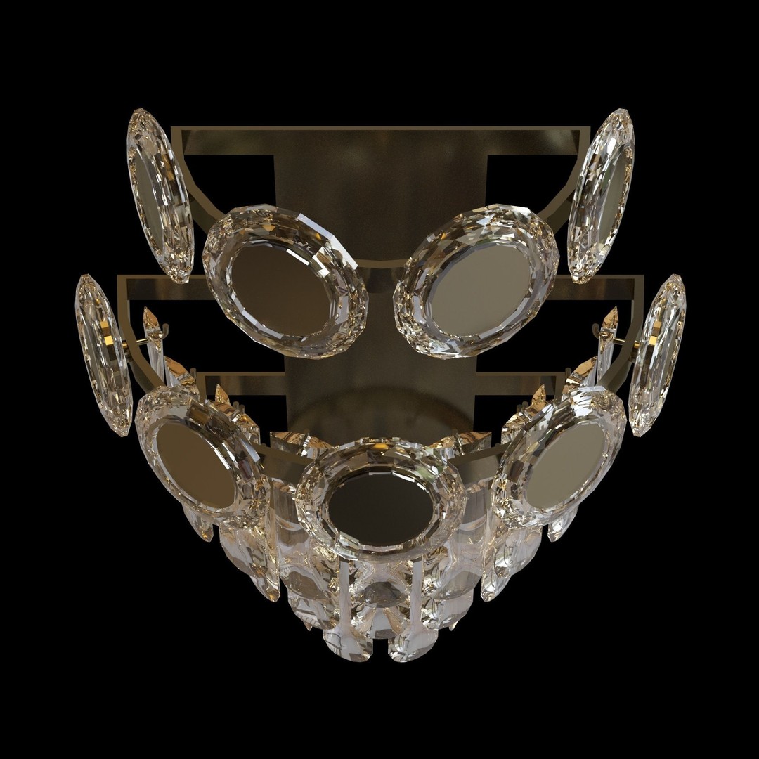 Wertmark Claudia 3D Model – Modern Lamp with PBR Textures, FBX - View 3