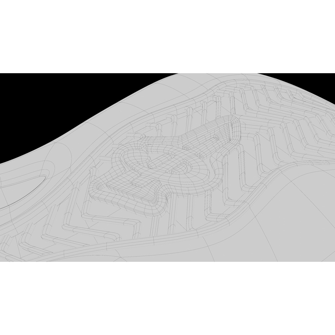 Nike Air Foamposite 3D Model – Low Poly Game Asset, Blender & FBX - View 30