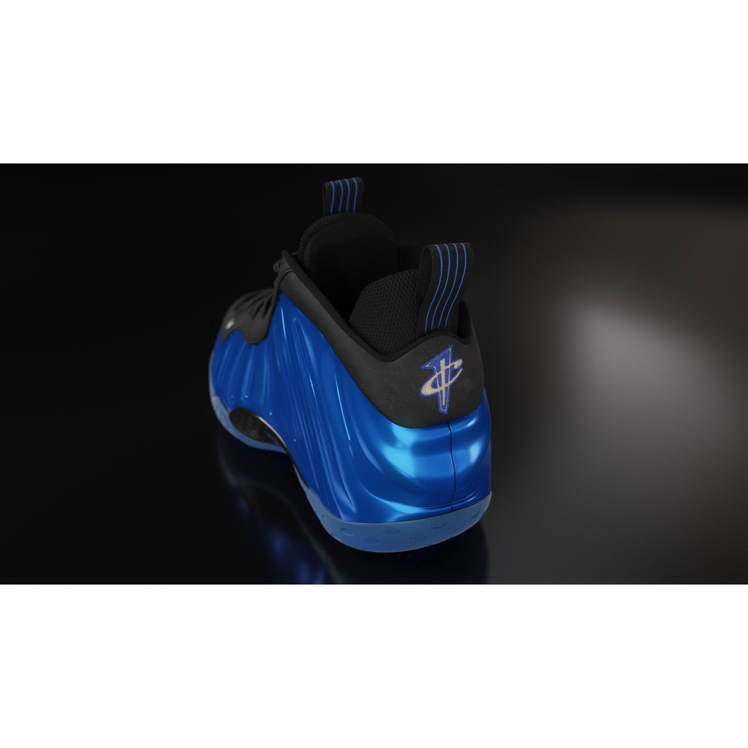 Nike Air Foamposite 3D Model – Low Poly Game Asset, Blender & FBX - View 32