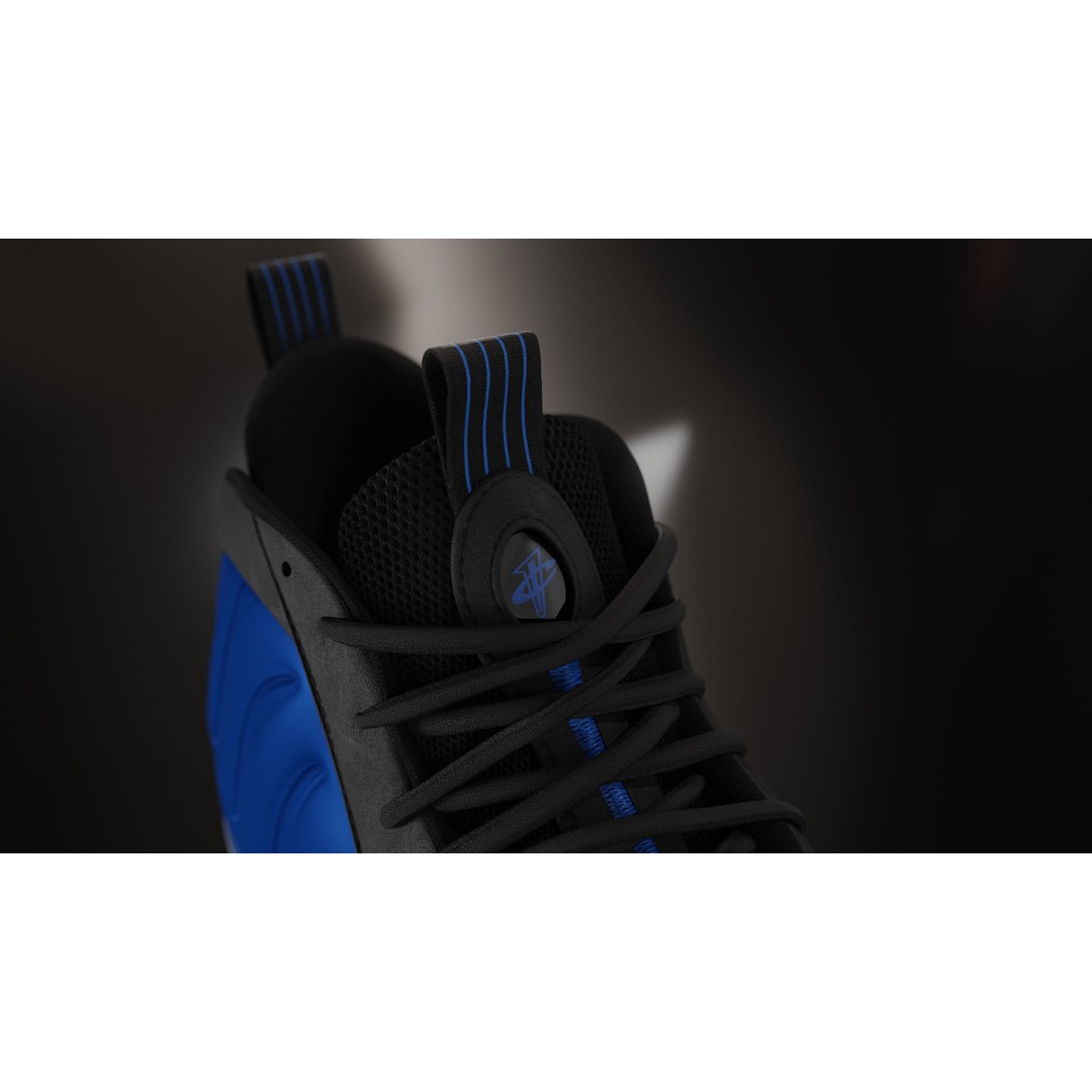 Nike Air Foamposite 3D Model – Low Poly Game Asset, Blender & FBX - View 34