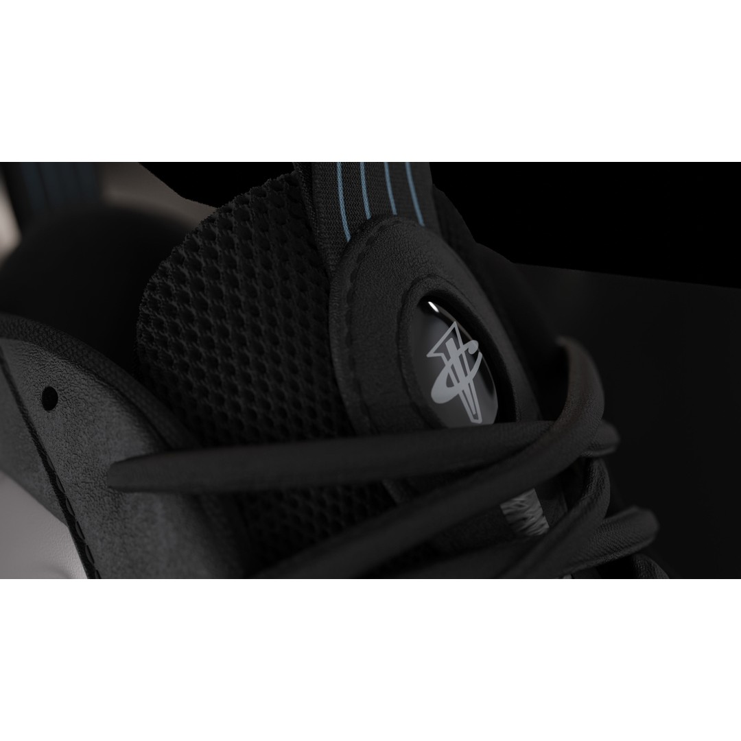 Nike Air Foamposite 3D Model – Low Poly Game Asset, Blender & FBX - View 53