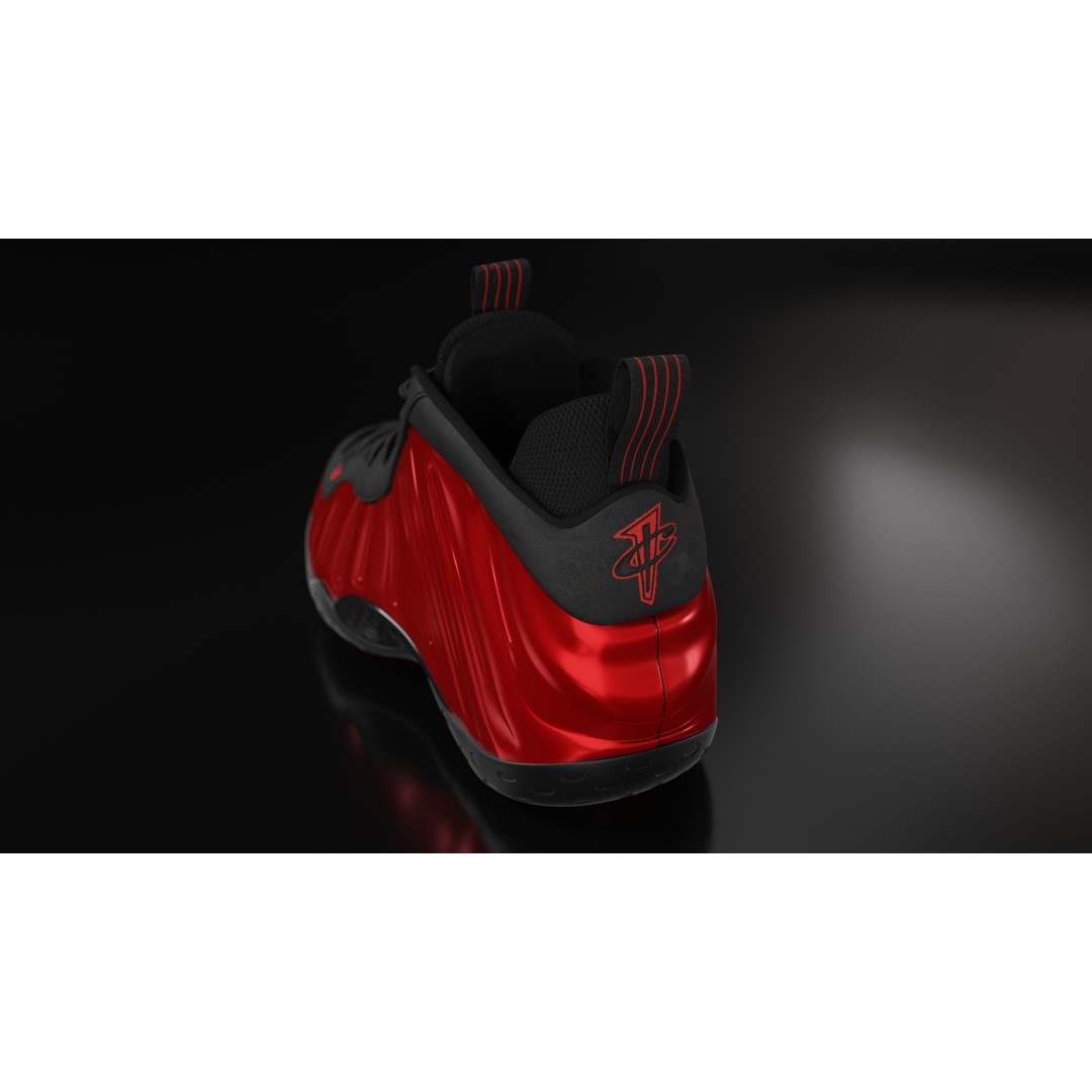Nike Air Foamposite 3D Model – Low Poly Game Asset, Blender & FBX - View 57