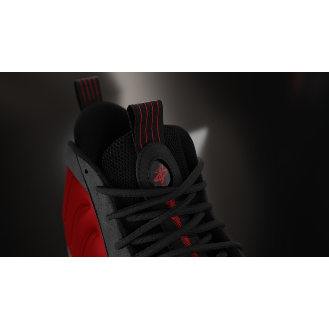 Nike Air Foamposite 3D Model – Low Poly Game Asset, Blender & FBX - View 58
