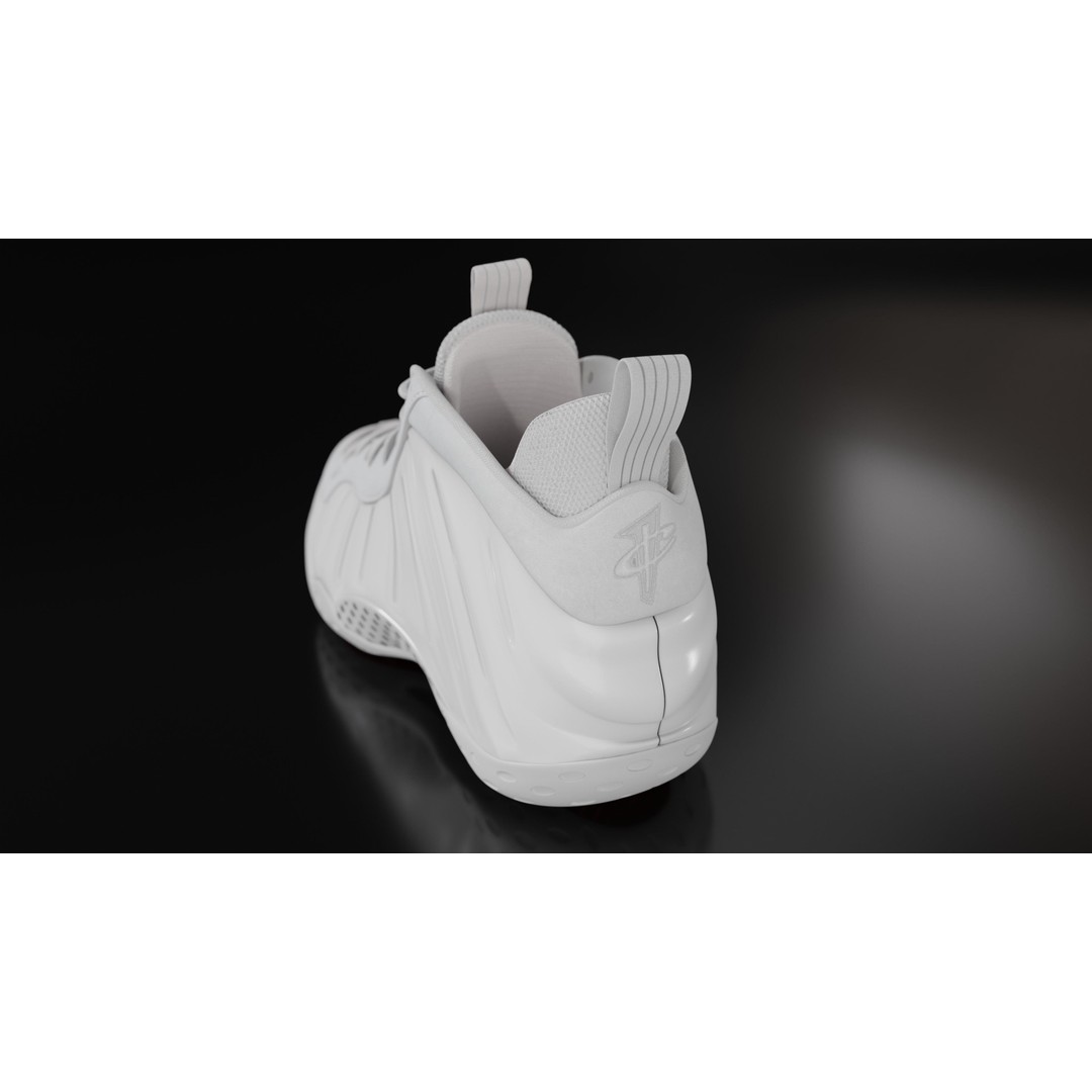 Nike Air Foamposite 3D Model – Low Poly Game Asset, Blender & FBX - View 59
