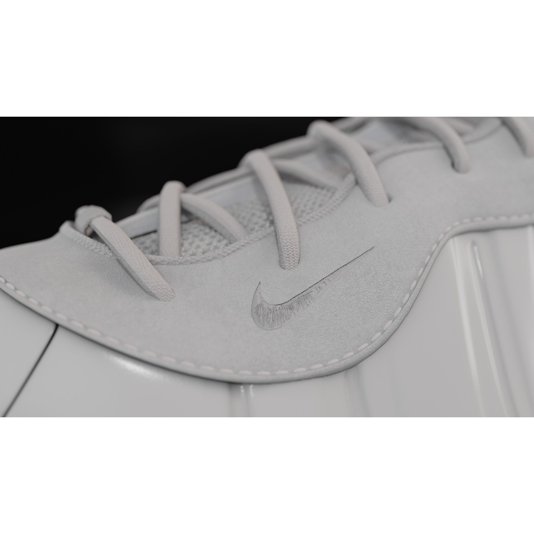 Nike Air Foamposite 3D Model – Low Poly Game Asset, Blender & FBX - View 60