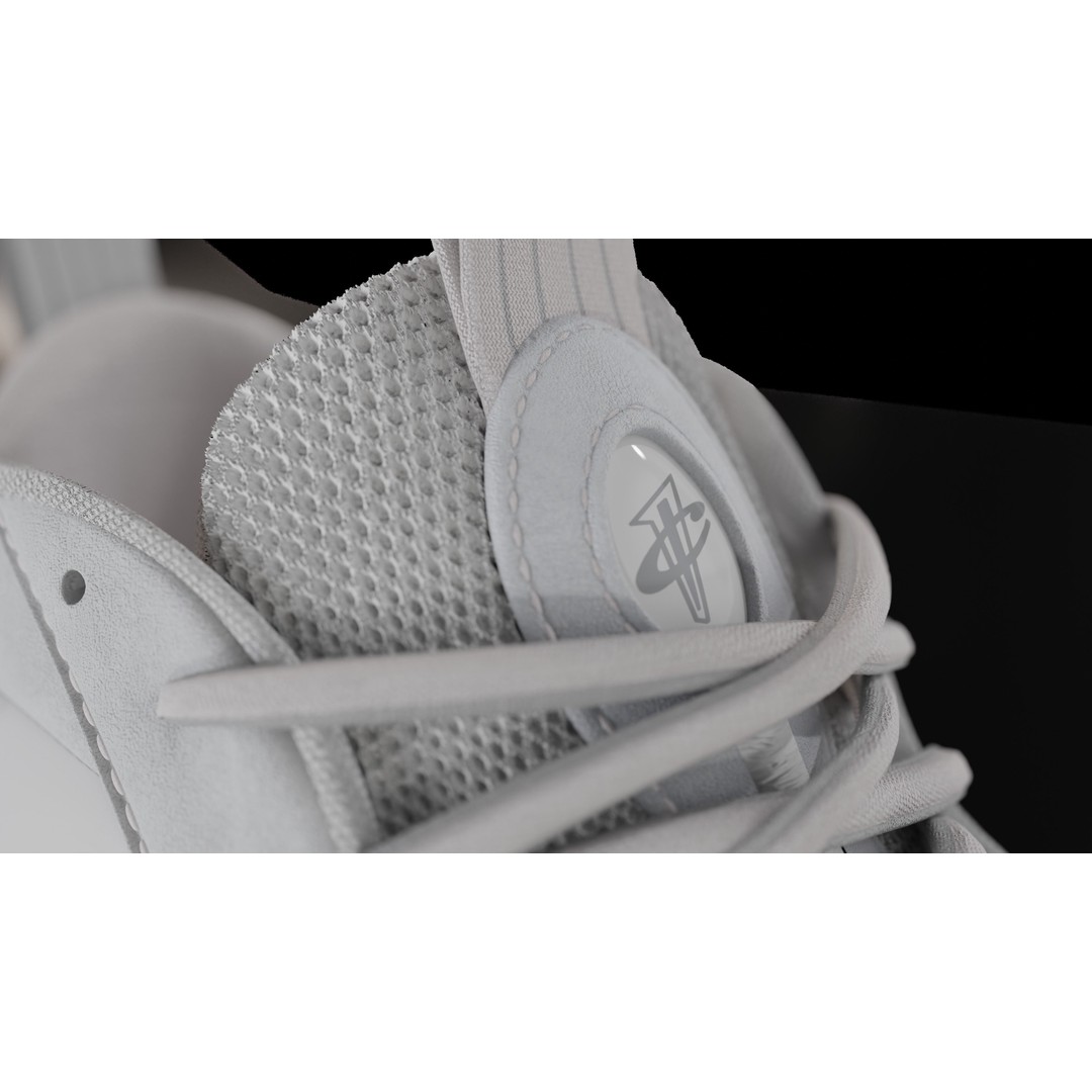Nike Air Foamposite 3D Model – Low Poly Game Asset, Blender & FBX - View 61
