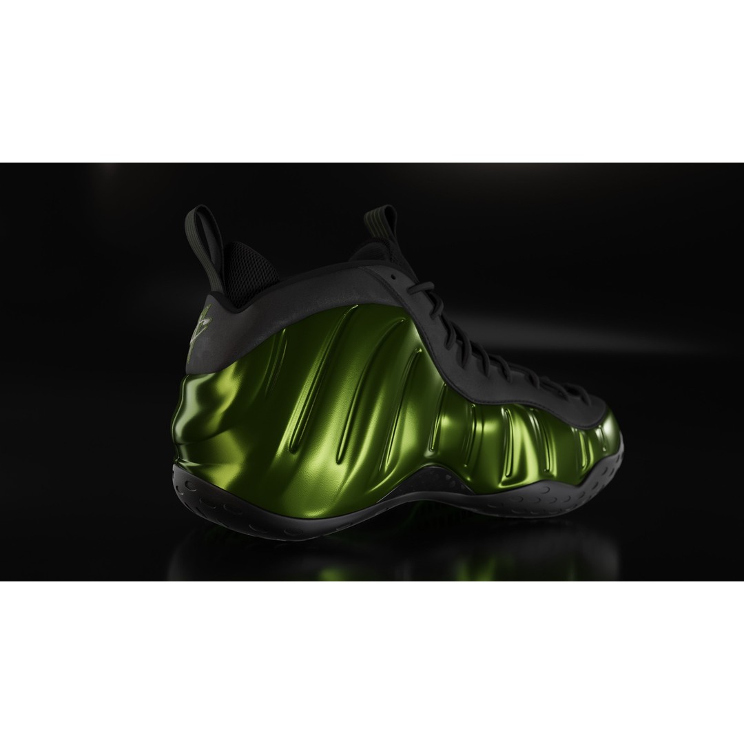 Nike Air Foamposite 3D Model – Low Poly Game Asset, Blender & FBX - View 66