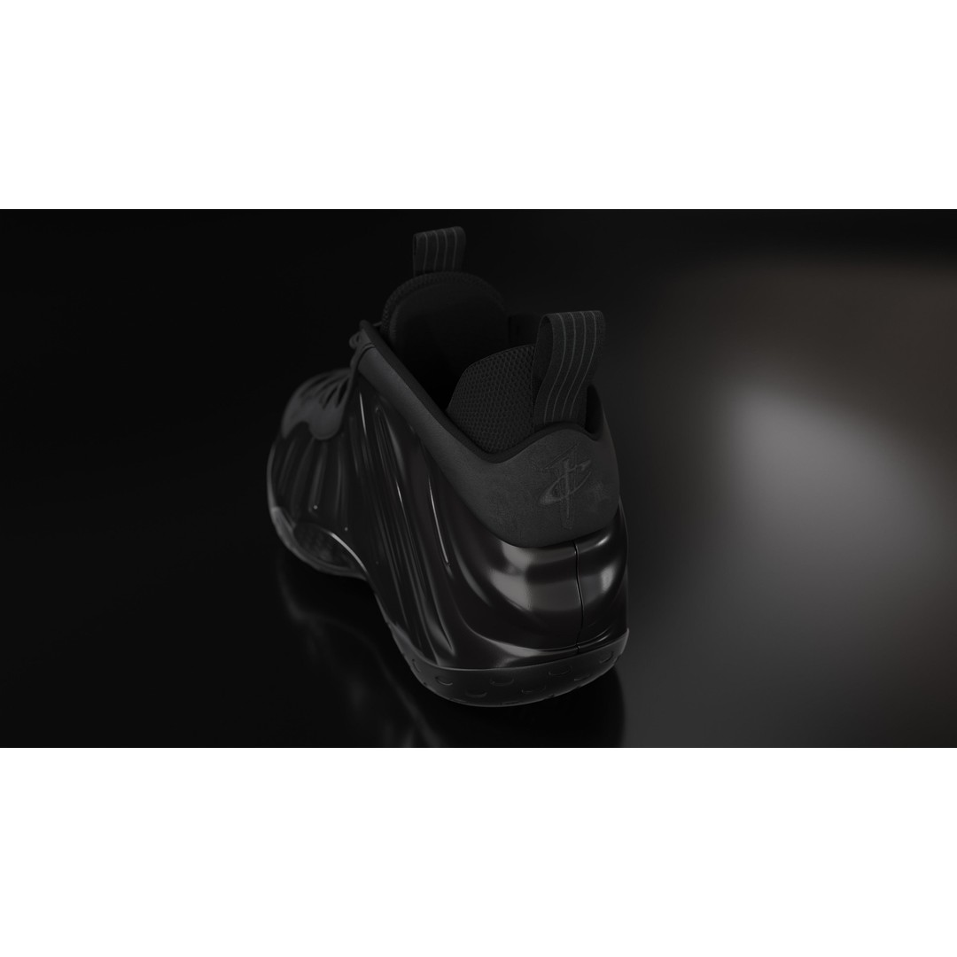 Nike Air Foamposite 3D Model – Low Poly Game Asset, Blender & FBX - View 69