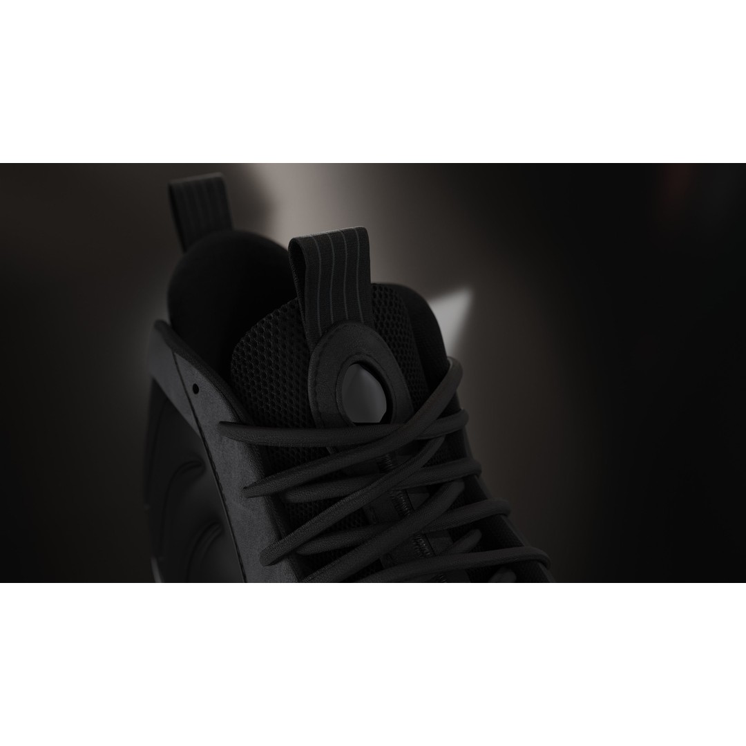 Nike Air Foamposite 3D Model – Low Poly Game Asset, Blender & FBX - View 73