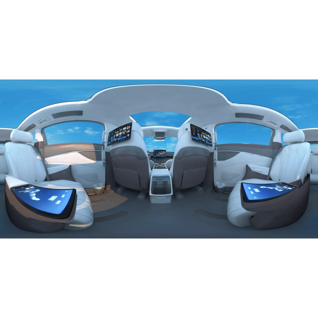 BYD Denza D9 3D Model – High Poly Animated Car Asset, FBX - View 16