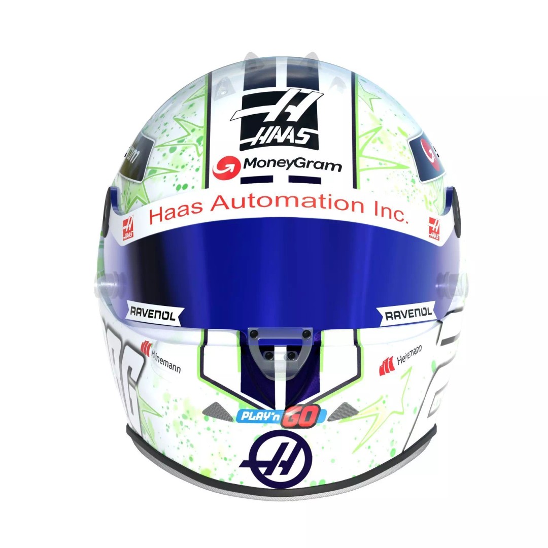 Haas Helmets 2024 3D Model – High Detail PBR Asset, FBX, OBJ - View 20