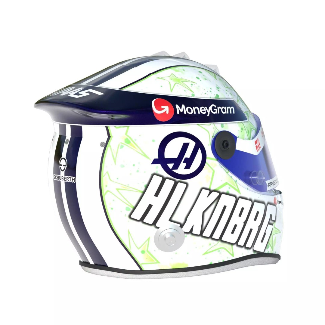 Haas Helmets 2024 3D Model – High Detail PBR Asset, FBX, OBJ - View 25