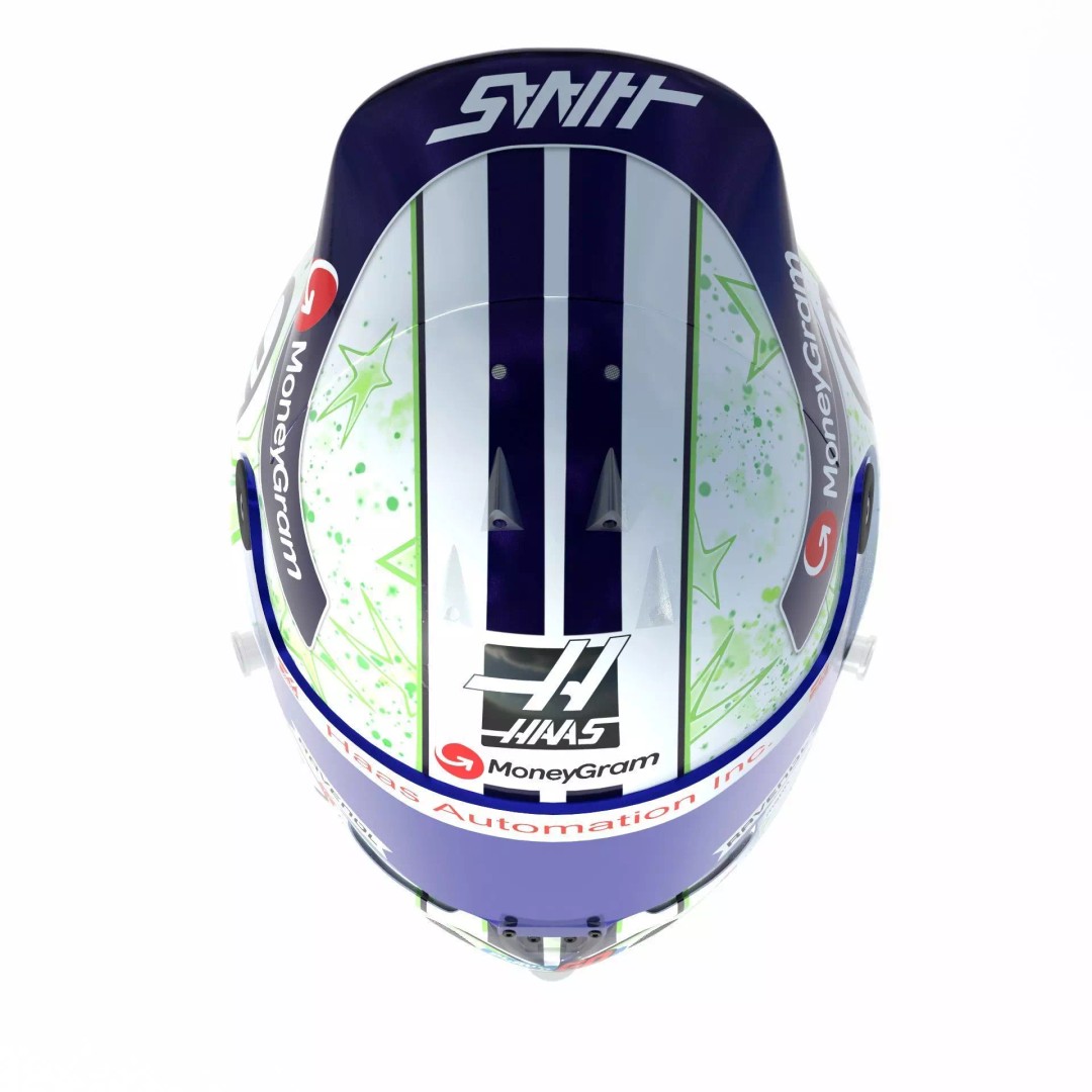 Haas Helmets 2024 3D Model – High Detail PBR Asset, FBX, OBJ - View 29