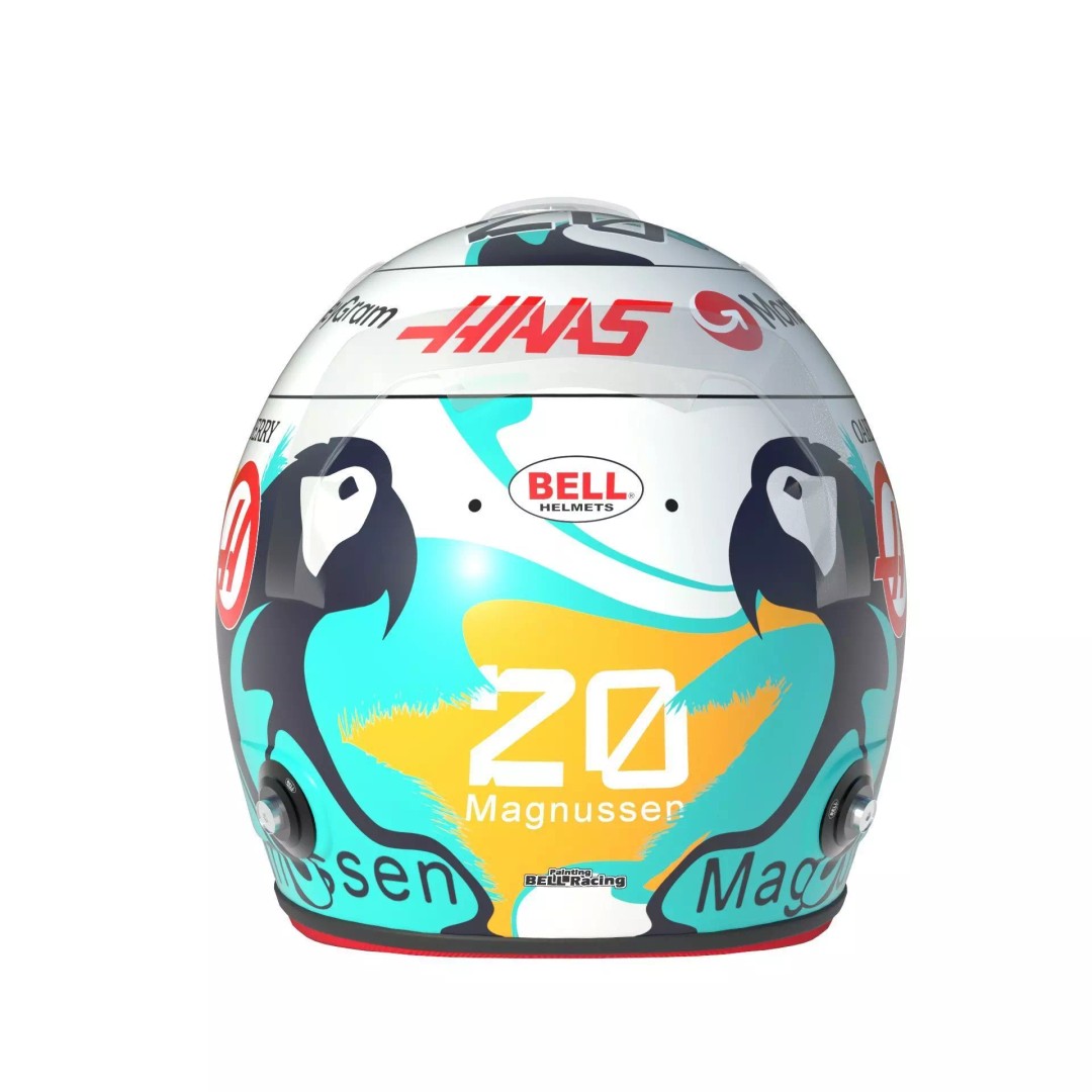 Haas Helmets 2024 3D Model – High Detail PBR Asset, FBX, OBJ - View 7