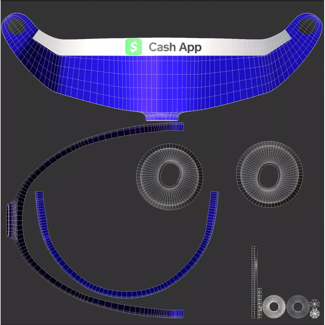 Isack Hadjar Helmet 3D Model – High Poly PBR Asset, FBX, OBJ, Blender