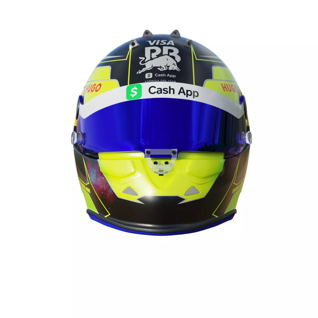 Isack Hadjar Helmet 3D Model – High Poly PBR Asset, FBX, OBJ, Blender - View 10