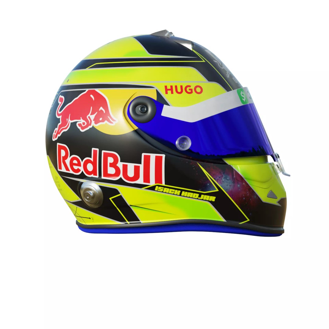 Isack Hadjar Helmet 3D Model – High Poly PBR Asset, FBX, OBJ, Blender - View 8