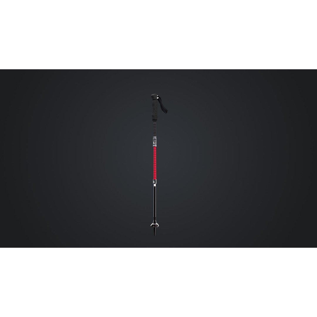 Female Skier 3D Model – Rigged Low-Poly Character for Animation - View 29