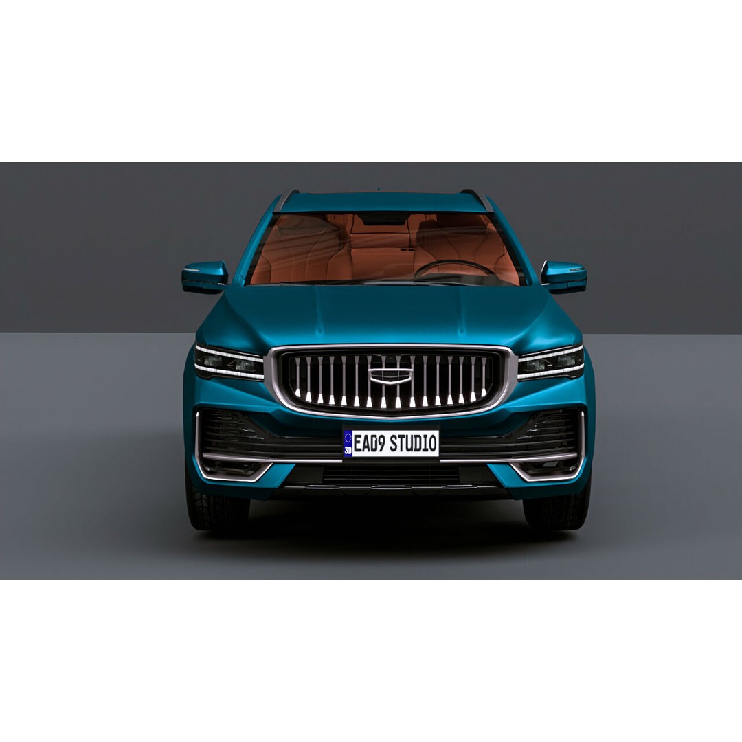 Geely Monjaro 2025 3D Model – High Poly Vehicle Asset, FBX, OBJ - View 7