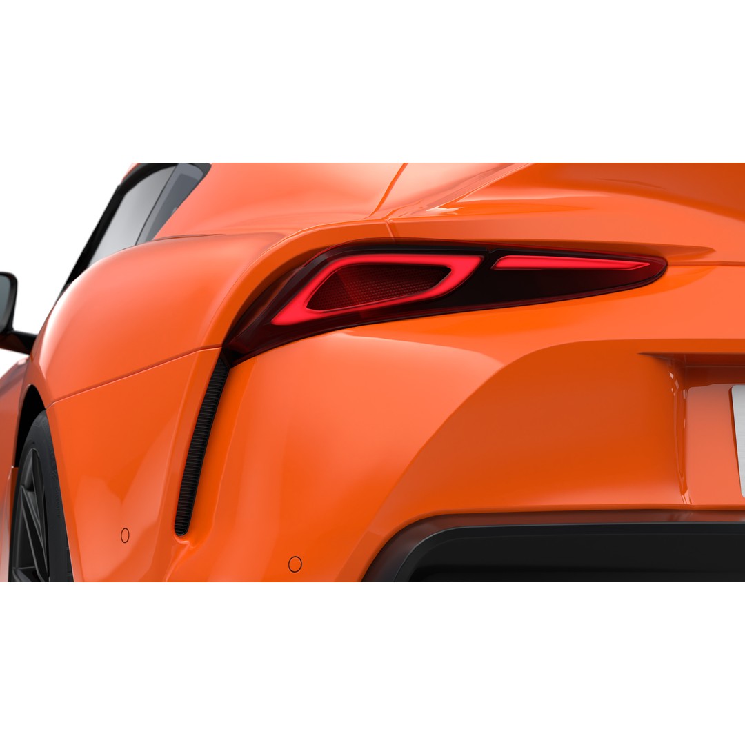Toyota Supra 2025 3D Model – Low Poly PBR Game Asset, FBX, OBJ - View 20