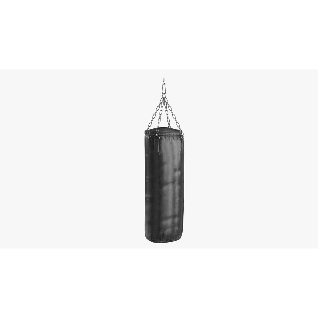 Boxing Punching Speed Bag 3D Model – Low Poly PBR Game Asset, FBX - View 10