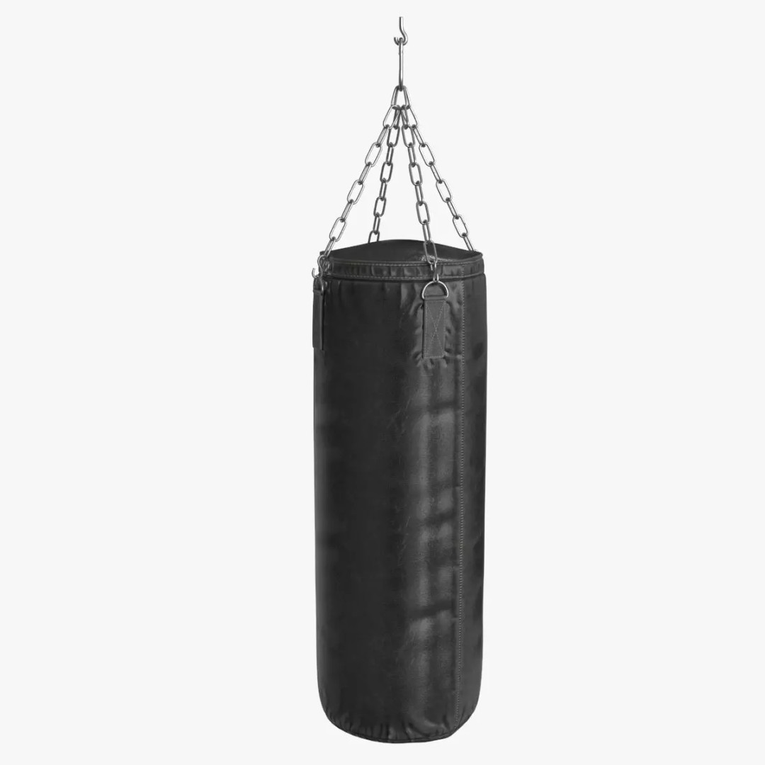 Boxing Punching Speed Bag 3D Model – Low Poly PBR Game Asset, FBX - View 2