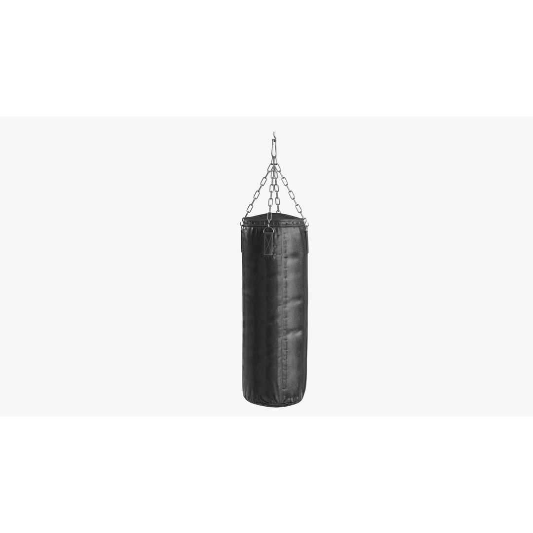 Boxing Punching Speed Bag 3D Model – Low Poly PBR Game Asset, FBX - View 8