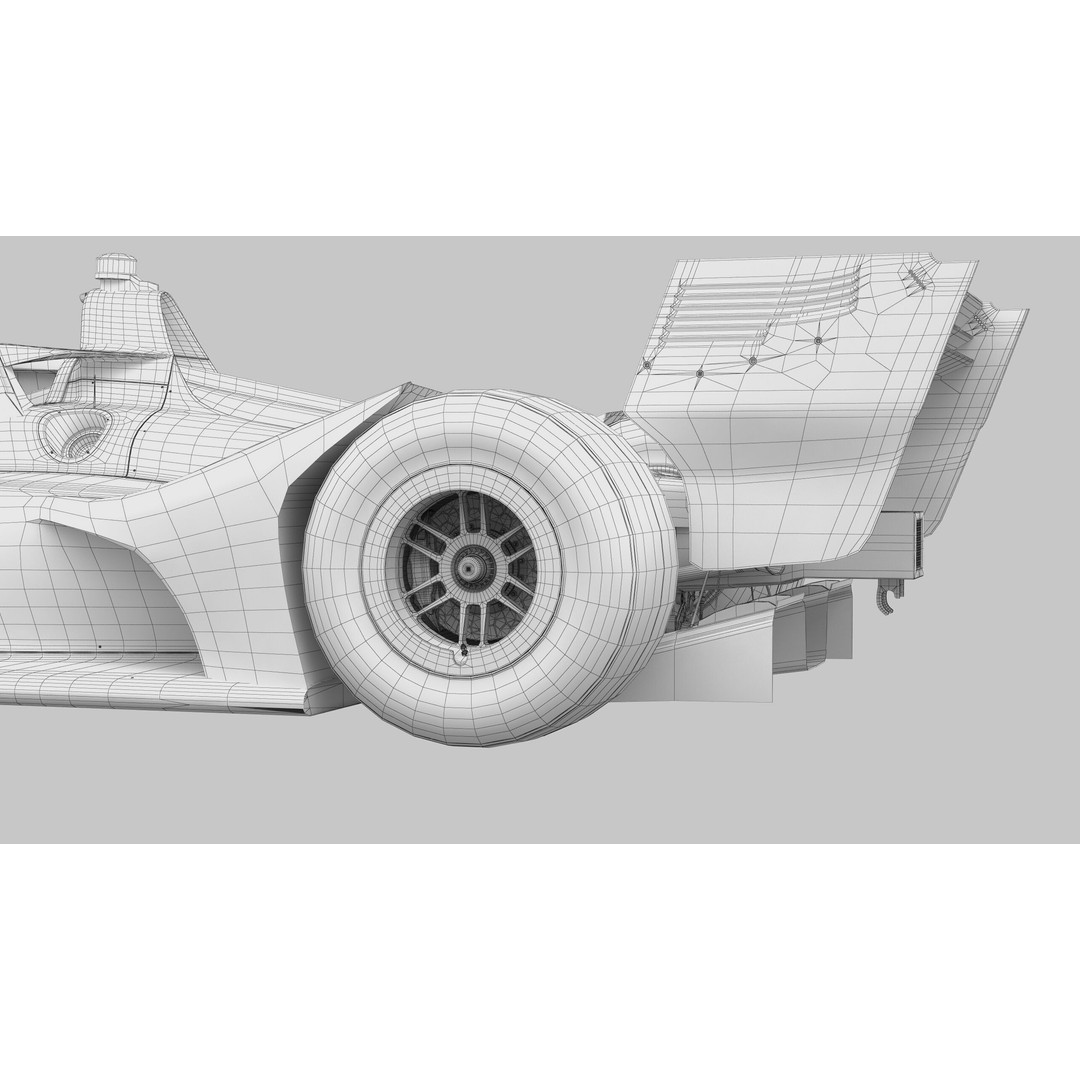 Indycar Road 3D Model – Colton Herta 26 2025, PBR, FBX