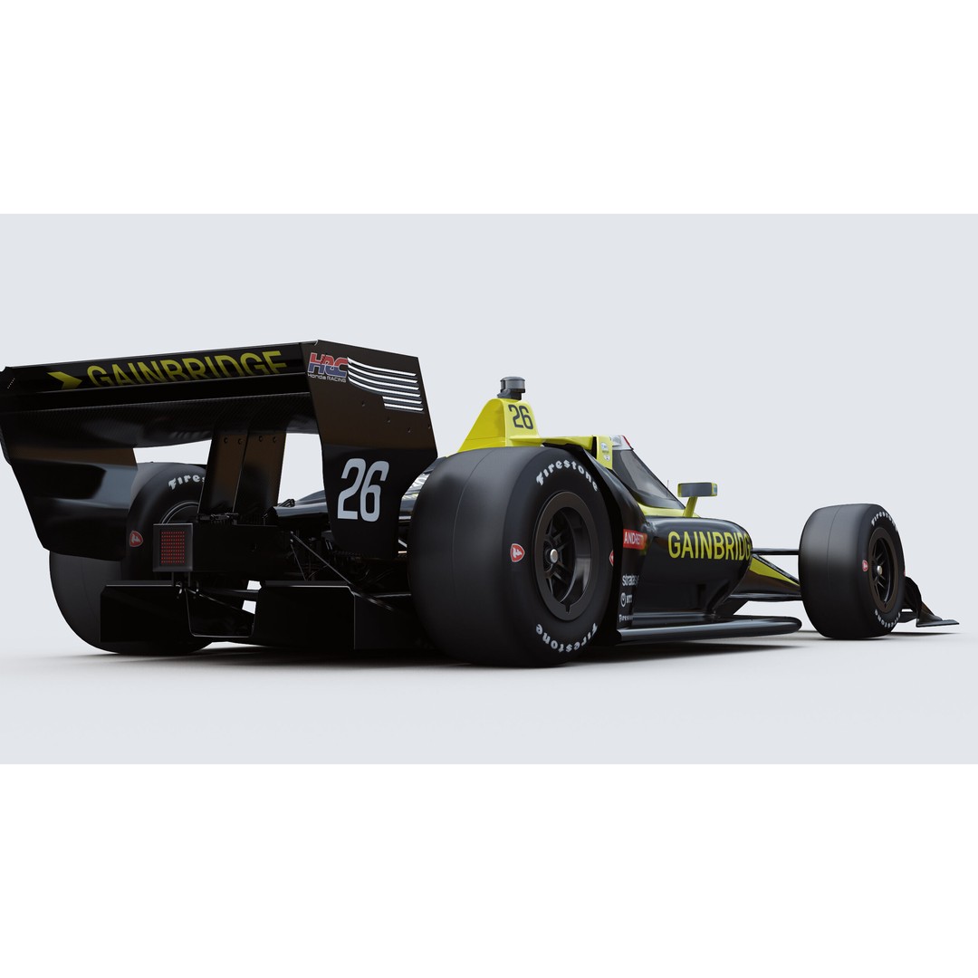 Indycar Road 3D Model – Colton Herta 26 2025, PBR, FBX - View 15