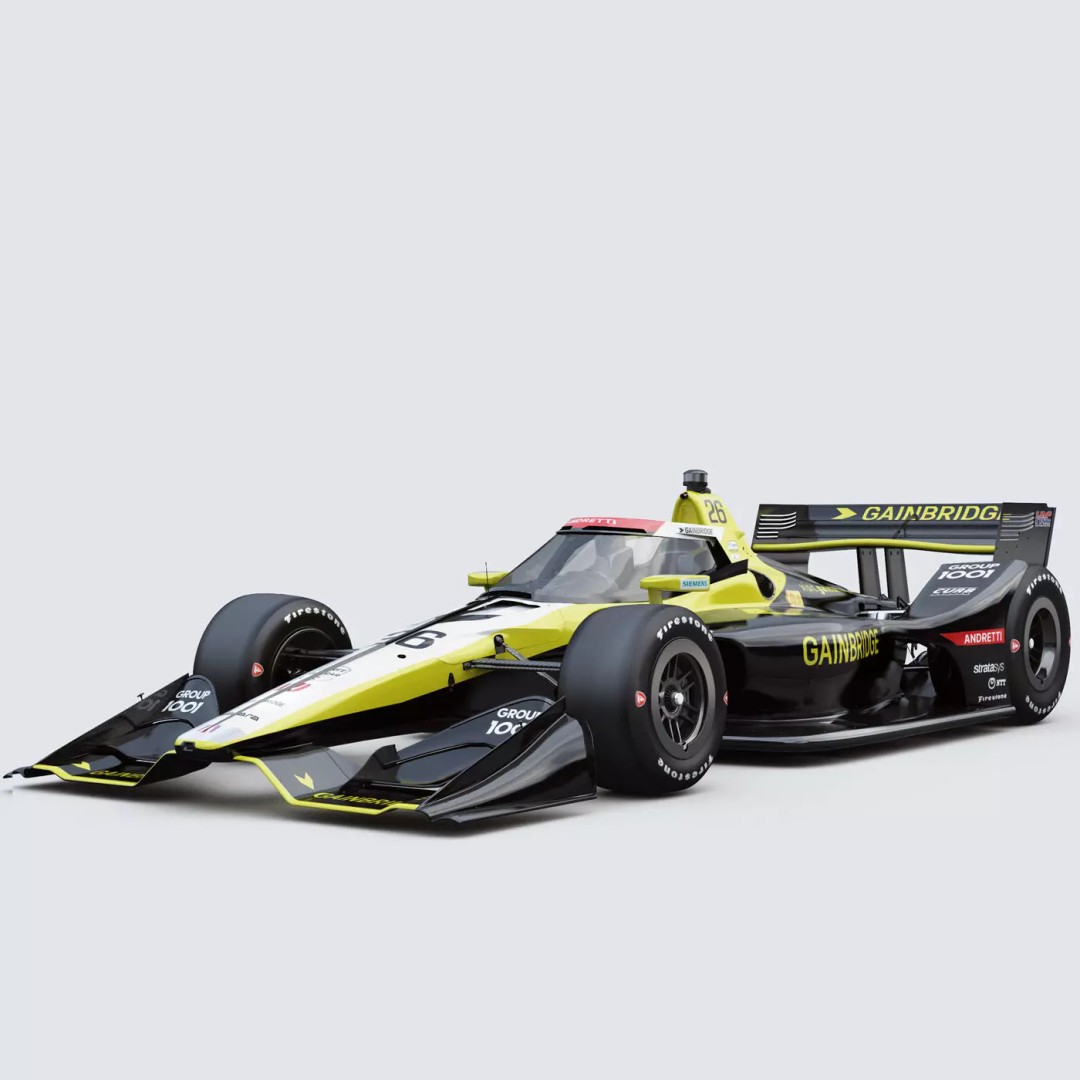 Indycar Road 3D Model – Colton Herta 26 2025, PBR, FBX - View 2