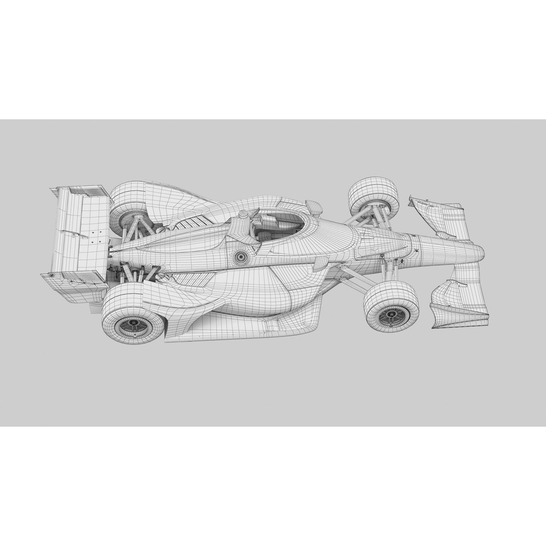 Indycar Road 3D Model – Colton Herta 26 2025, PBR, FBX - View 24
