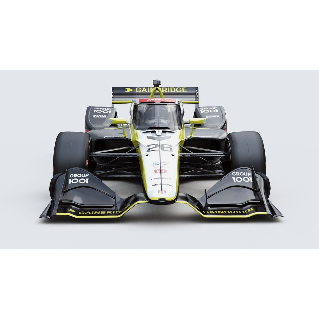 Indycar Road 3D Model – Colton Herta 26 2025, PBR, FBX - View 5