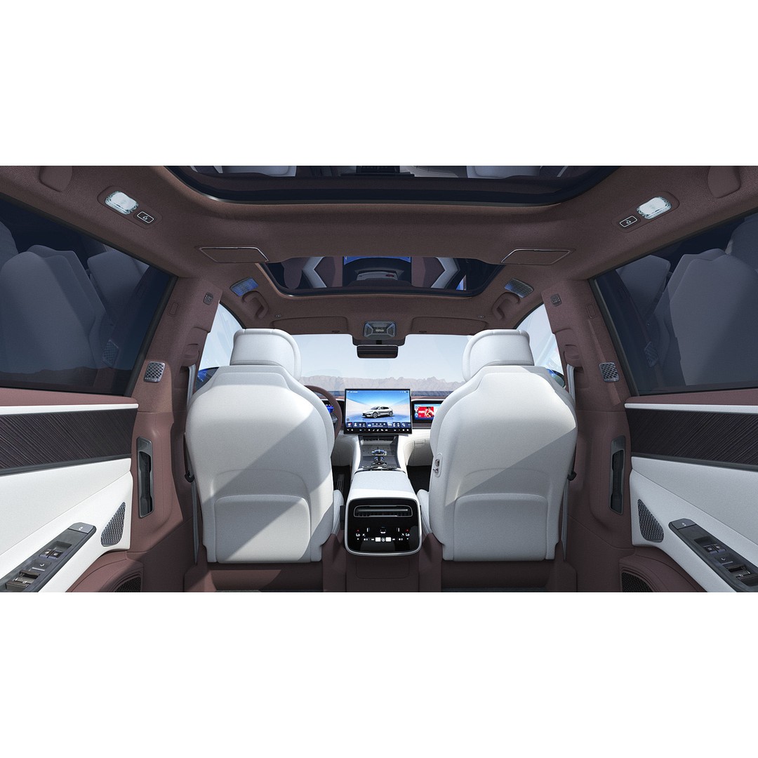 2025 BYD Denza Z9 GT E3 Hybrid 3D Model – High-Tech Luxury Sedan, FBX, OBJ - View 13