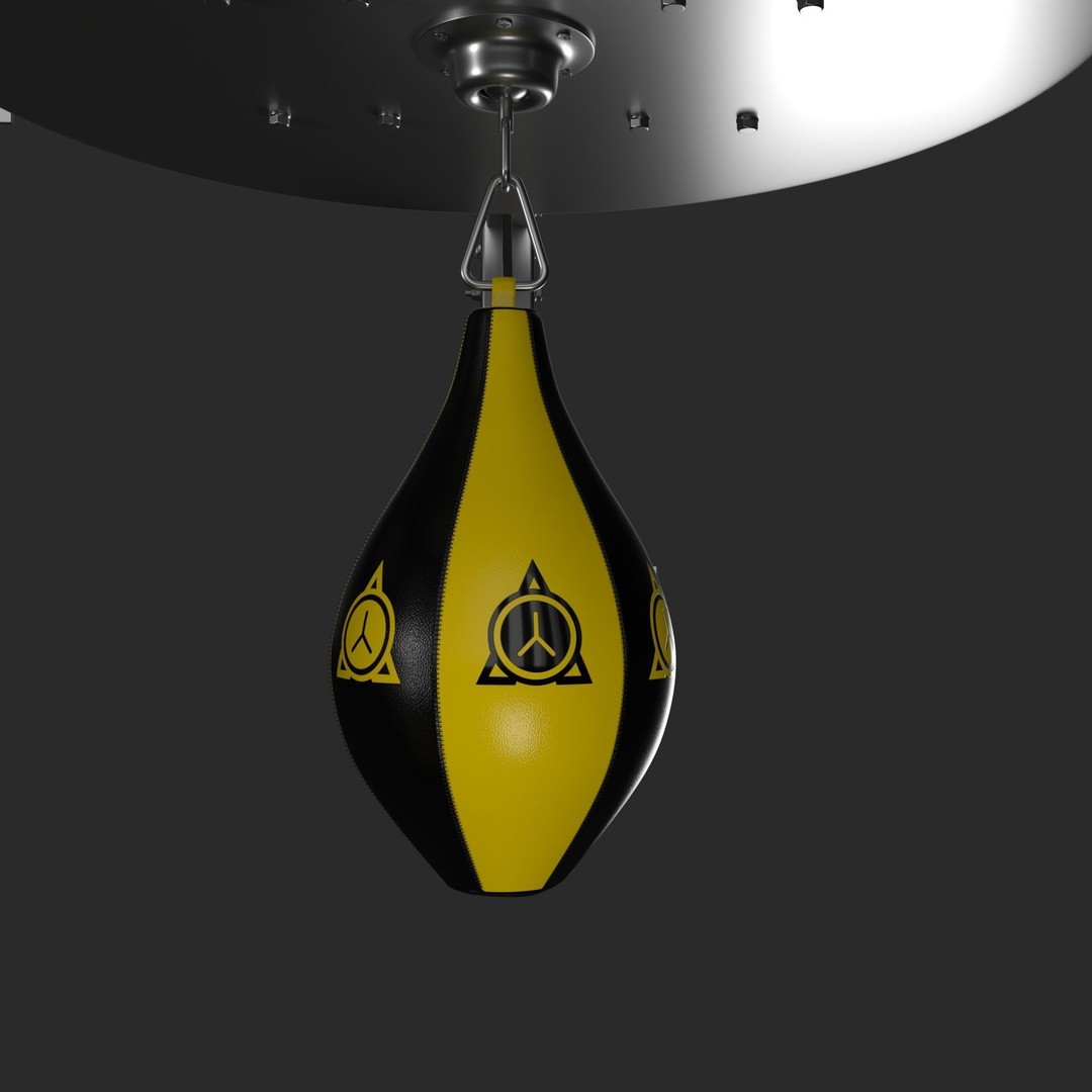 Boxing Gloves 3D Model – Low Poly Game Asset, FBX, OBJ, PBR - View 7