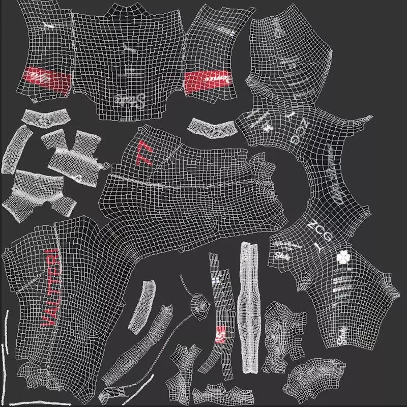 Alfa Romeo Suit 3D Model – High Detail Game-Ready Asset, FBX, OBJ