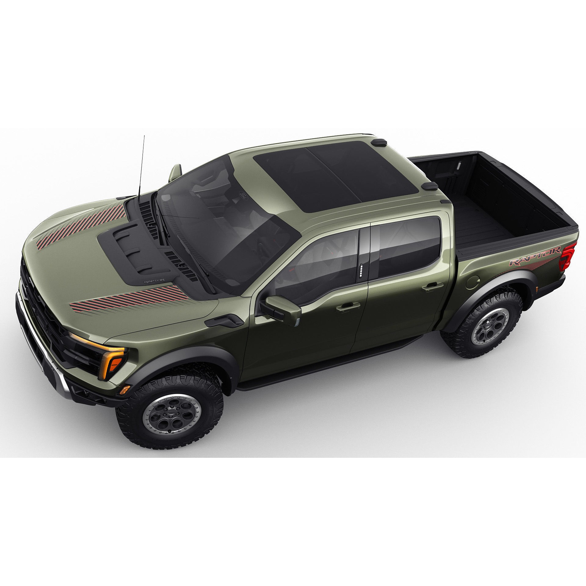 2024 F-150 Raptor R - Game-Ready 3D Model - View 13
