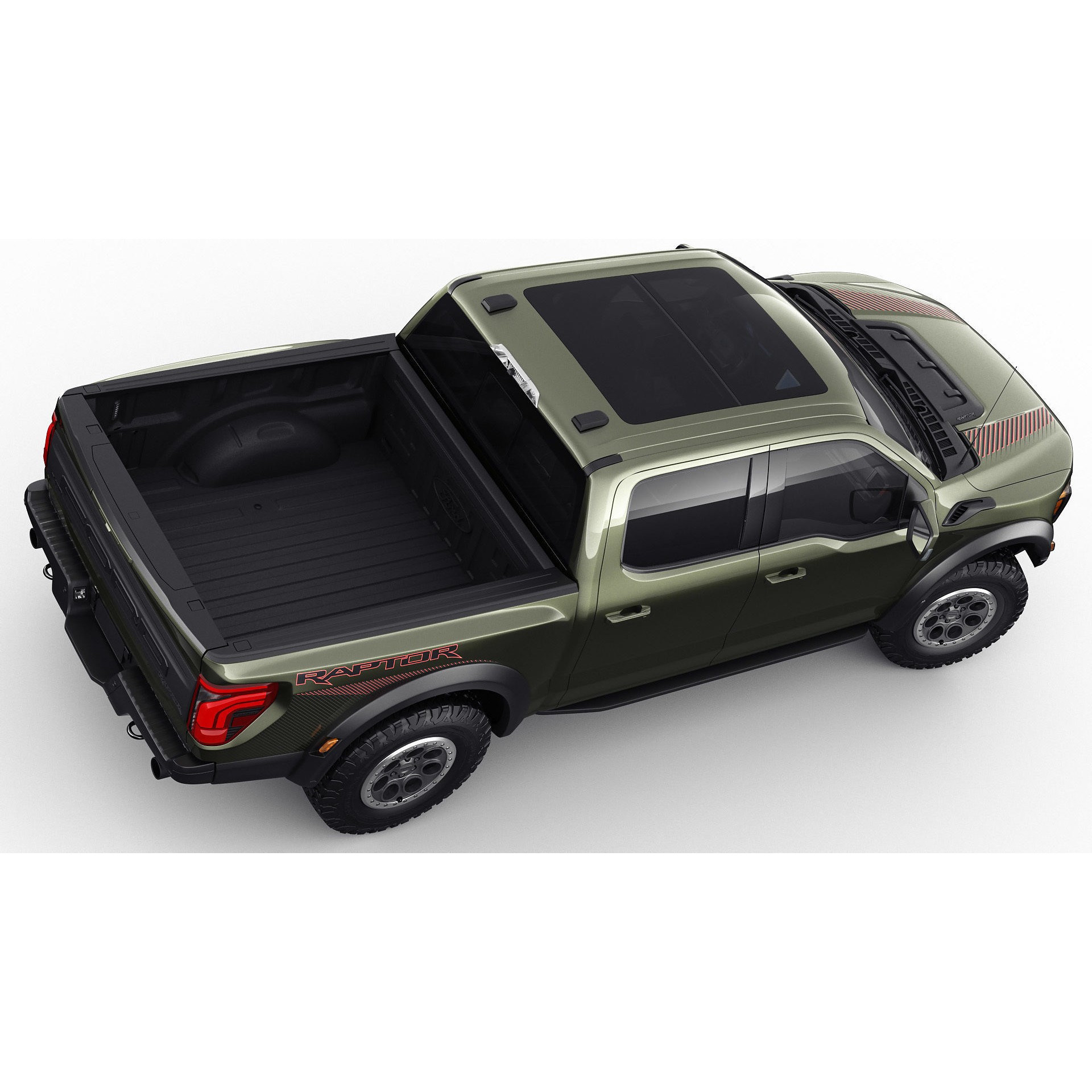 2024 F-150 Raptor R - Game-Ready 3D Model - View 14