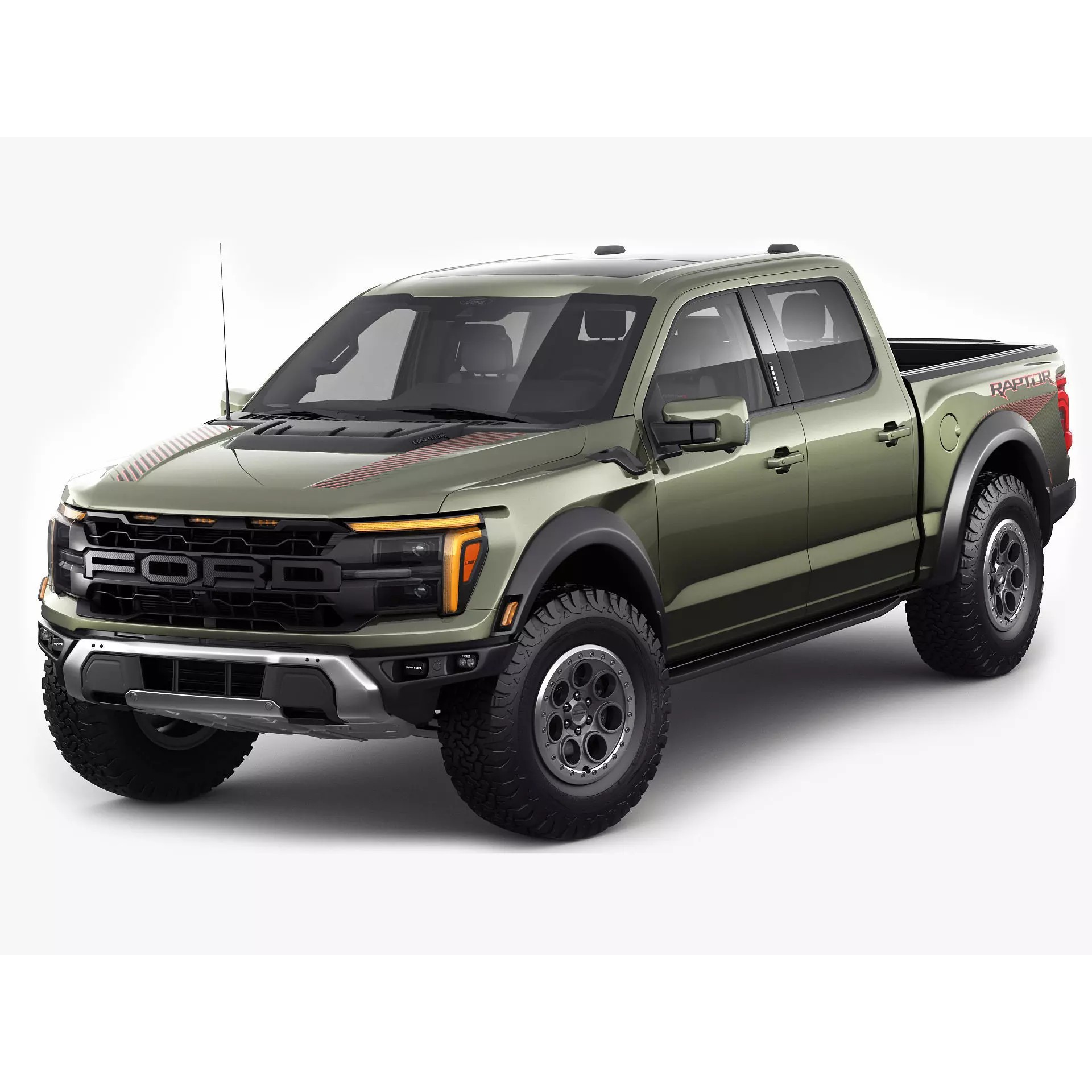 2024 F-150 Raptor R - Game-Ready 3D Model - View 2